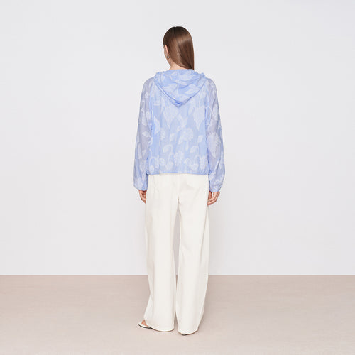 Clipped Floral Jacket
