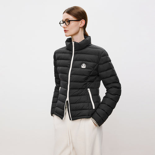 Cat Fitted Down Jacket