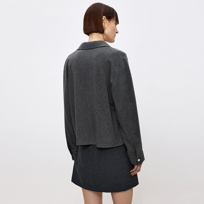 Grey Shirt-Jacket