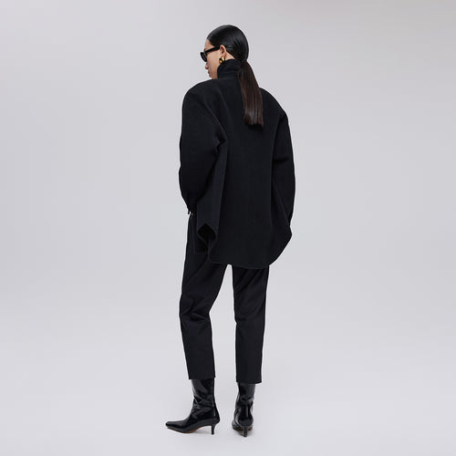 Wool Cashmere Shirt Coat