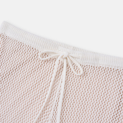 Ballet Openwork Knit Pants