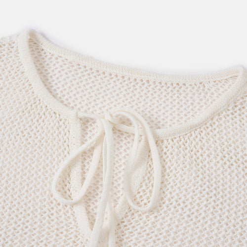 Ballet Openwork Pullover