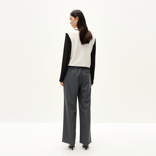 Misty Gray Diamond Pants