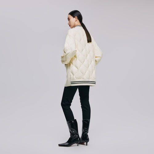 White Baseball Jacket