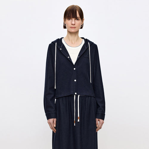 Blueberry Tea Hooded Jacket