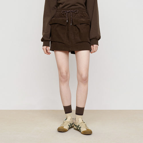 Retro Caramel Shorts