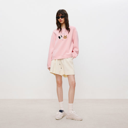 Meow Woof Cotton Candy Sweatshirt