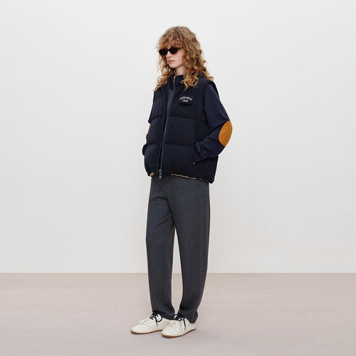 Color-Block Tapered Pants