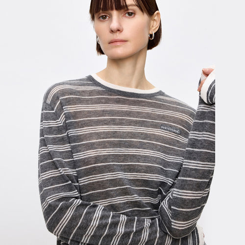 Oreo Layered Knit Sweater