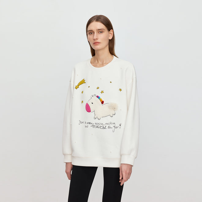 Creative Graphic Sweatshirt