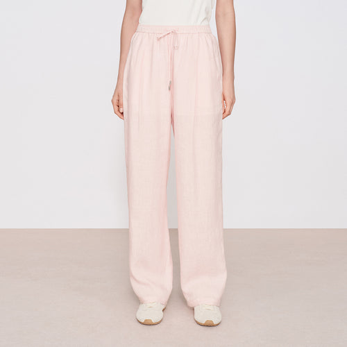 Cloud Pink Pleated Pants