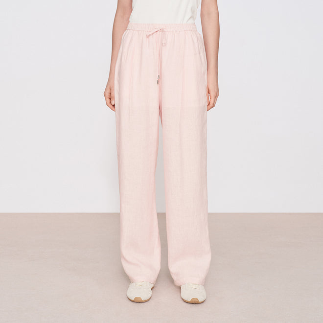 Cloud Pink Pleated Pants