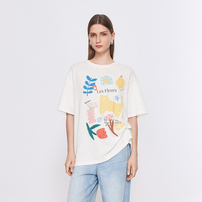 Garden Illustration T-Shirt
