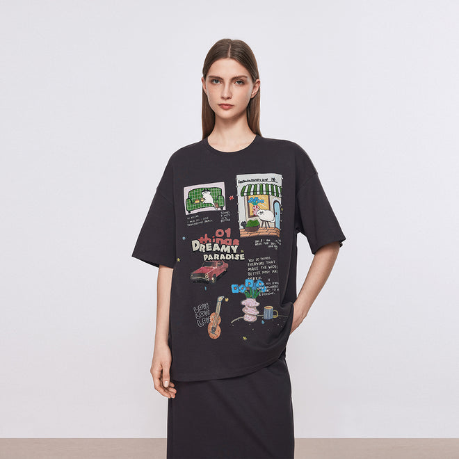 Cartoon Set T-Shirt