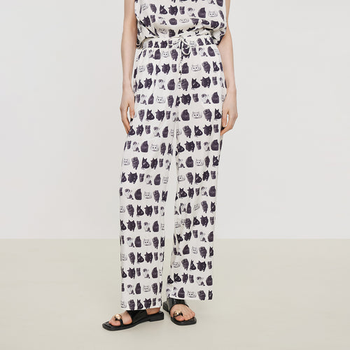 Pet Silk Suit-Pants