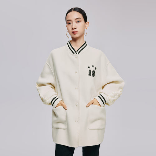 White Baseball Jacket