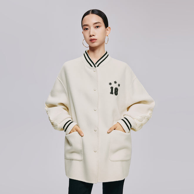 White Baseball Jacket