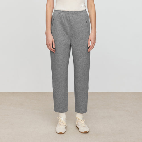 Soft Heather Gray Tapered Pants