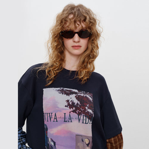 Sunset Memory Top Shirt
