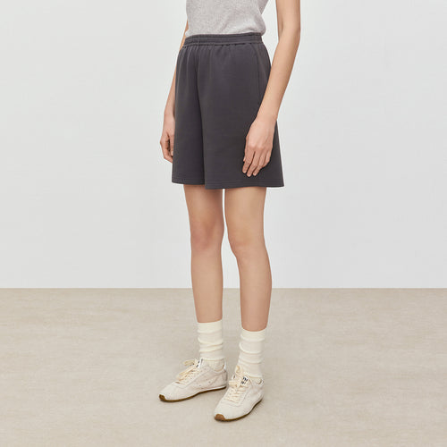 Charcoal Grey Relaxed Shorts