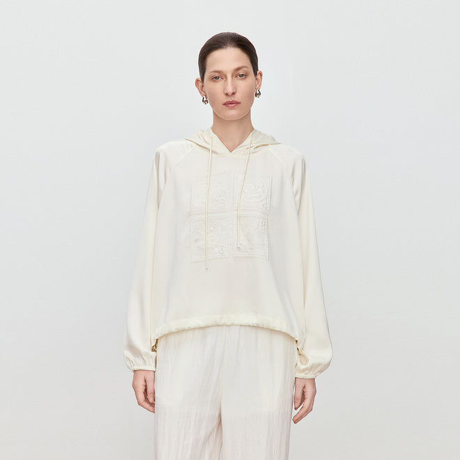 Spring Floral Hoodie