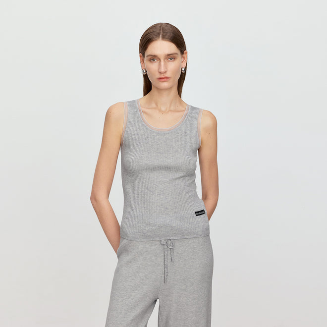 Elegant And Lightweight Vest - Light Gray