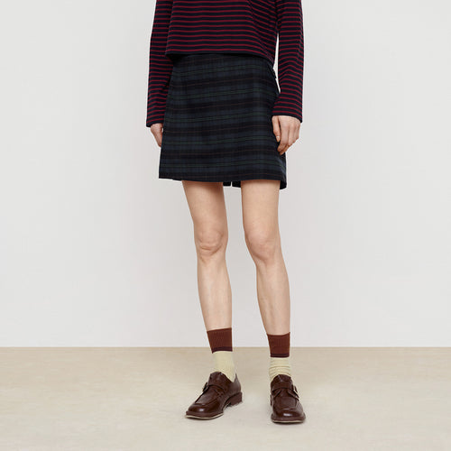 Retro Patchwork Skirt