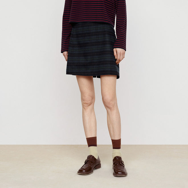 Retro Patchwork Skirt