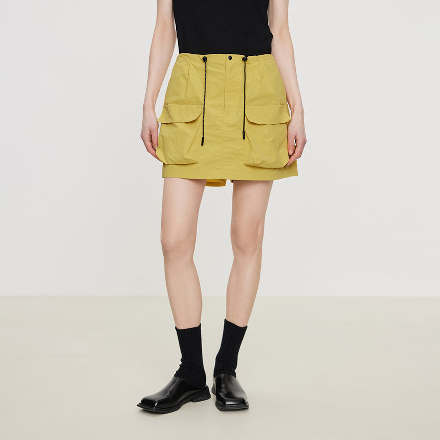Sunset Yellow Outdoor Shorts - Urlazh New York