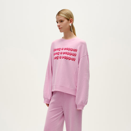 Rose Pink Sweatshirt