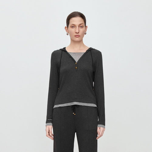 Grace Spring Hooded Top