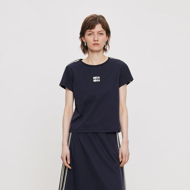 Sports Vintage Shoulder Tee