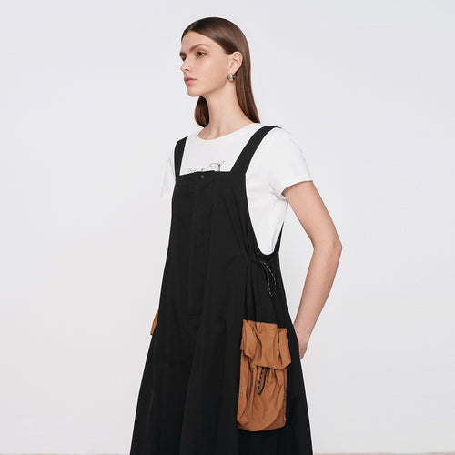 Minimalist Suspenders Skirt