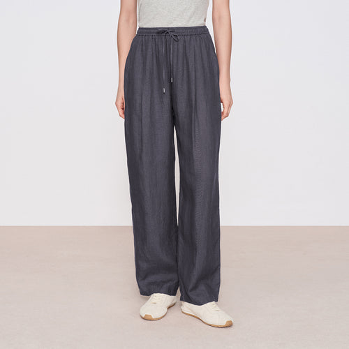 Hemp Pleated Pants