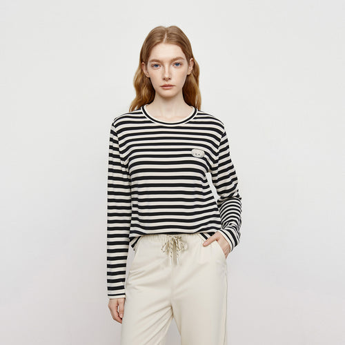 Oreo Knitted Striped Sweater