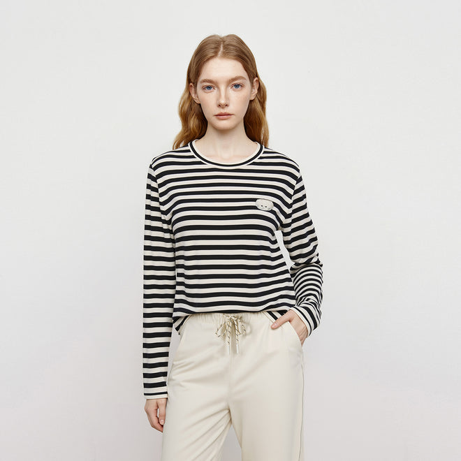 Oreo Knitted Striped Sweater