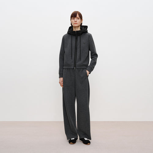 Coconut Grey Black Coffee Hooded Jacket