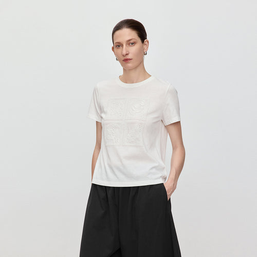 Spring Floral Short Sleeve Tee