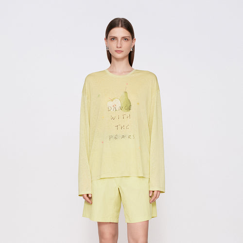 Everything Goes Well Pear T-Shirt
