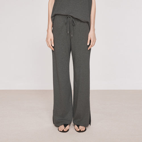 Side-Slit Relaxed Pants