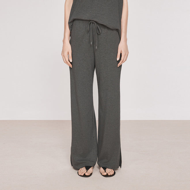 Side-Slit Relaxed Pants