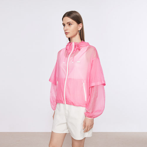 Sunset Blush Lightweight Jacket