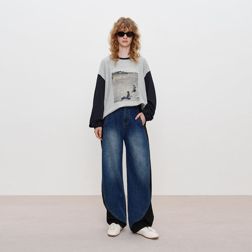 Vacation Cranberry Sweatshirt