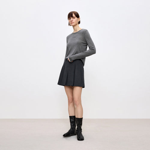 Lightweight Knit Long Sleeve Tee