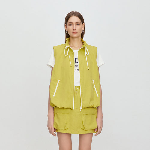 Mango Yellow Utility Vest