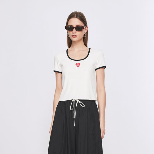 Heart Trim T-Shirt