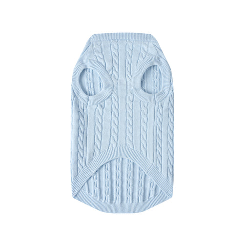 Baby Blue Pet Sweater