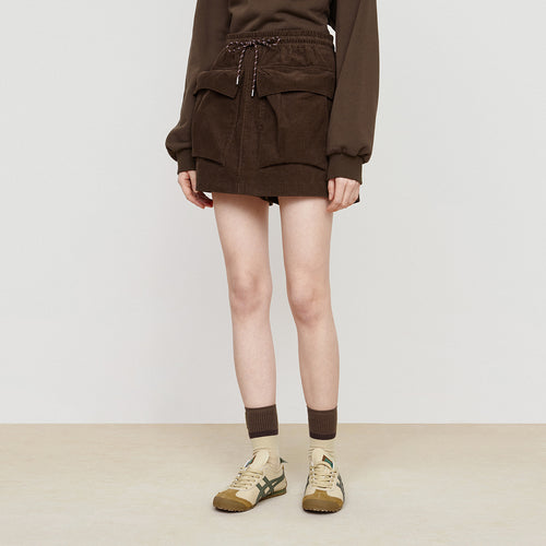 Retro Caramel Shorts