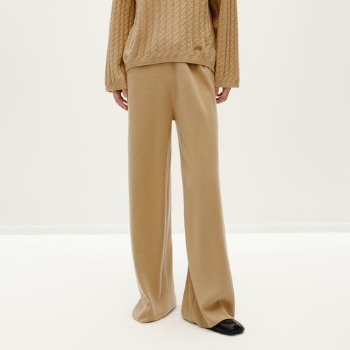 Caramel Cashmere Pants