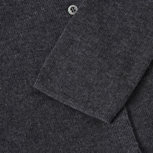 Ballet Grey Cropped Cardigan
